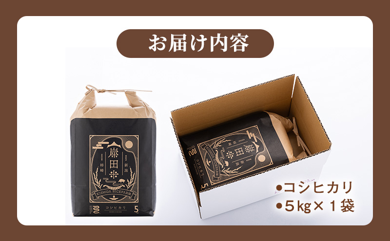 新潟県産コシヒカリ 霊峰米山 お米のお山のふもとから 上越柿崎 岸田米 コシヒカリ 白米5kg｜こしひかり コシヒカリ 米 名水 こめ おすすめ 人気 ふるさと納税 新潟 新潟県産 にいがた 上越 上越産