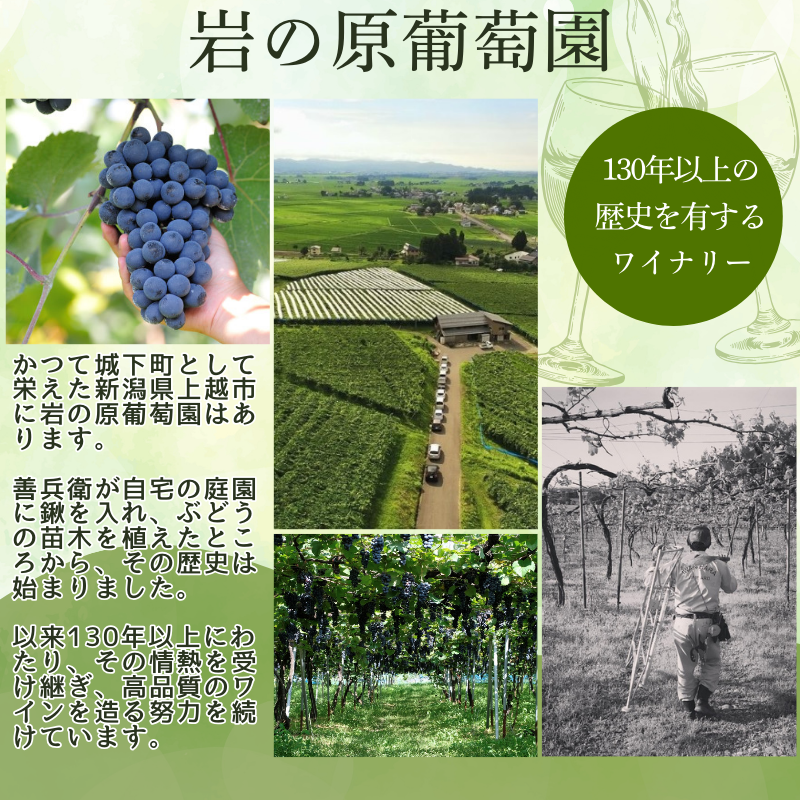 ワイン 岩の原ワイン代表ブランド 深雪花 赤 白 ロゼ 3本 セット （赤×1本、白×1本、ロゼ×1本 各720ml） お酒 岩の原 酒 ギフト 新潟 上越 最短3日で発送