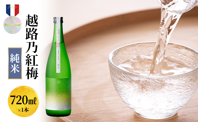 日本酒 越路乃紅梅　純米　720ml お酒 新潟 上越