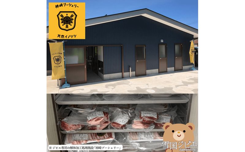 【雪国ジビエ】雪国イノシシ ポルケッタ 200g 肉 イノシシ 猪 猪肉 新潟 新潟県産
