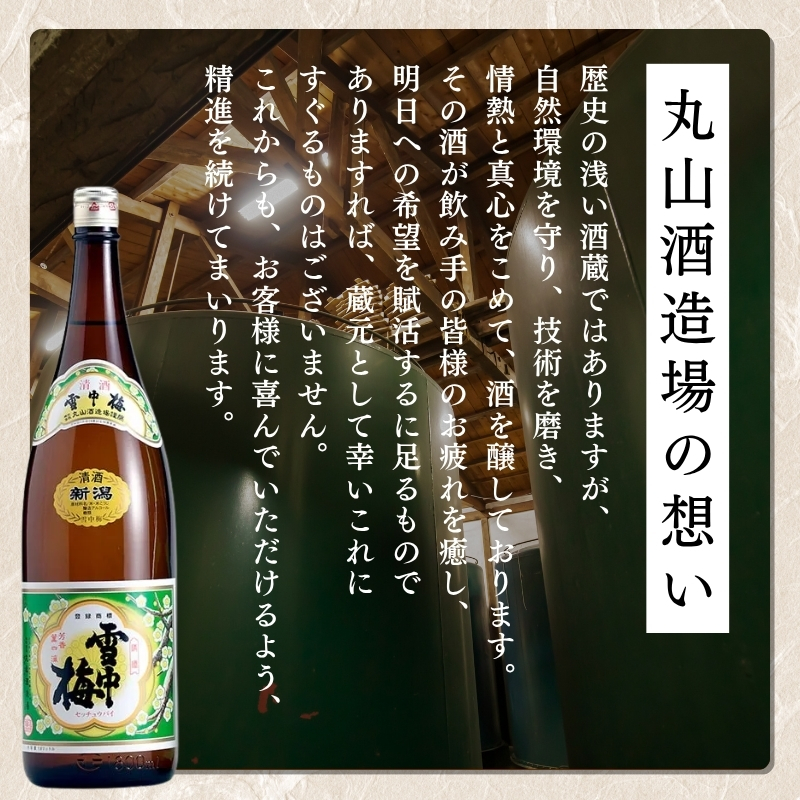 酒 雪中梅 普通酒 720ml と 菱ヶ岳の泉 720ml お酒 日本酒 アルコール ギフト 新潟 上越