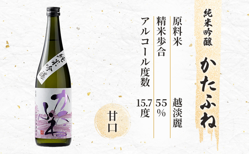 日本酒 新潟 上越の地酒 純米・吟醸３銘柄 （かたふね ・ 吟田川 ・ 有りがたし） 飲み比べ 720ml×3本 セット 竹田酒造店 代々菊醸造 よしかわ杜氏の郷 純米吟醸 吟醸 日本酒セット 人気銘柄 新潟県 上越市 父の日