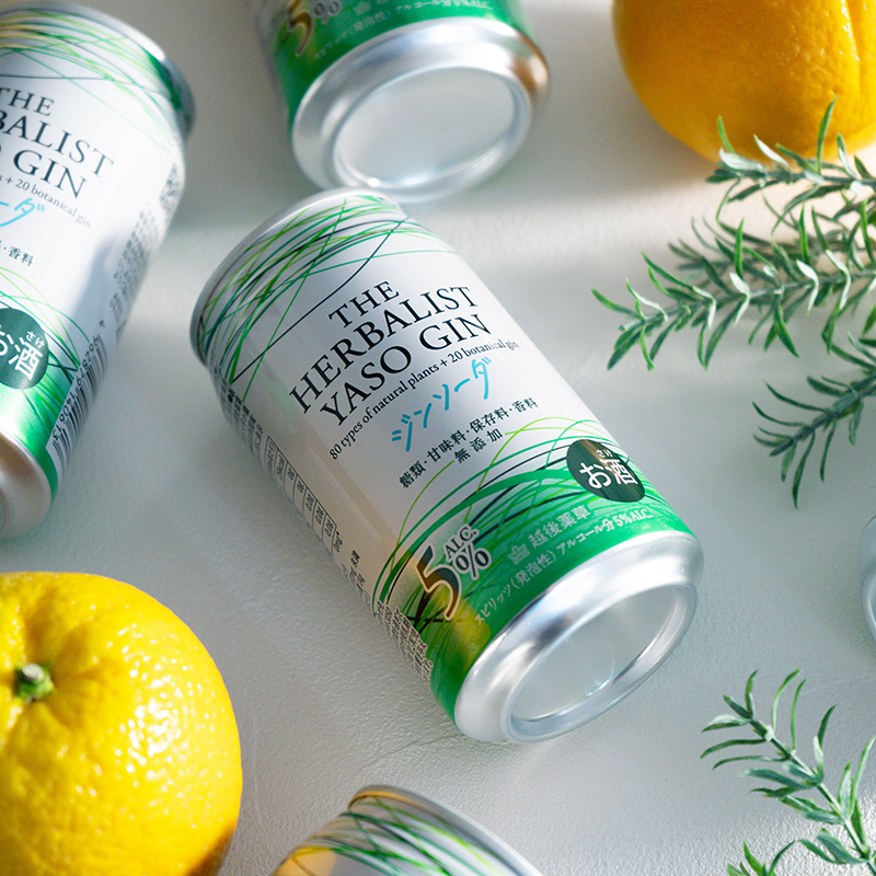 THE HERBALIST YASOジンソーダ12缶ギフトセット ×3箱 36缶 お酒 新潟クラフトジン クラフト ジン 新潟 新潟県産 にいがた 上越 上越産