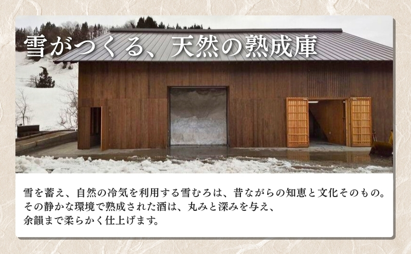 雪中熟成純米吟醸 「小さな空」720ml (新潟県上越市産) 小さな空 純米吟醸 日本酒 冷酒 食中酒 雪中熟成 みずほの輝き 720ml 新潟県 上越市