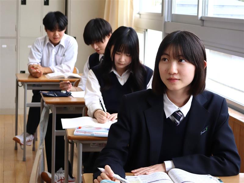 大学等の応援（上越高等学校）