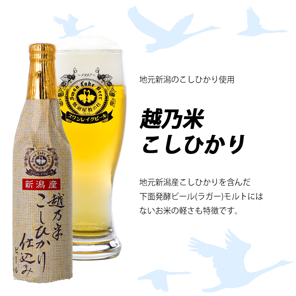 【スワンレイクビール】 金賞＆季節限定ビール入り飲み比べ12本セット クラフトビール 地ビール 金賞 世界一 新潟 ブルワリー 贈答 ギフト クール便 1S21025