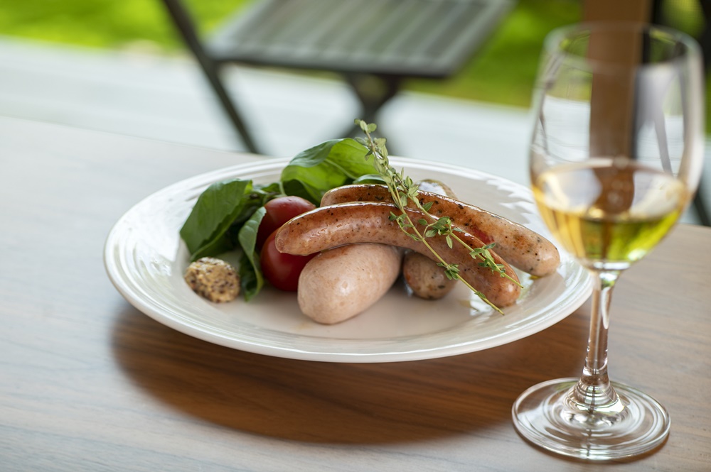 「ミートフーズウスイ」お肉屋さんの 5種 あじわいセット ソーセージ 牛タン ロースハム ハム ベーコン つまみ オードブル 贈答 1T05016