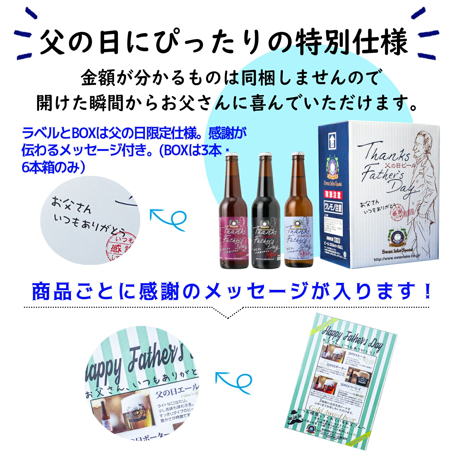 ビール スワンレイクビール 父の日 プレミアム３本セット阿賀野市 新潟県 阿賀野 クラフト エール ポーター バーレイ 飲み比べ クラフトビール 地ビール ビール お酒 酒 詰め合わせ ギフト プレゼント 贈答 贈り物 1S09014