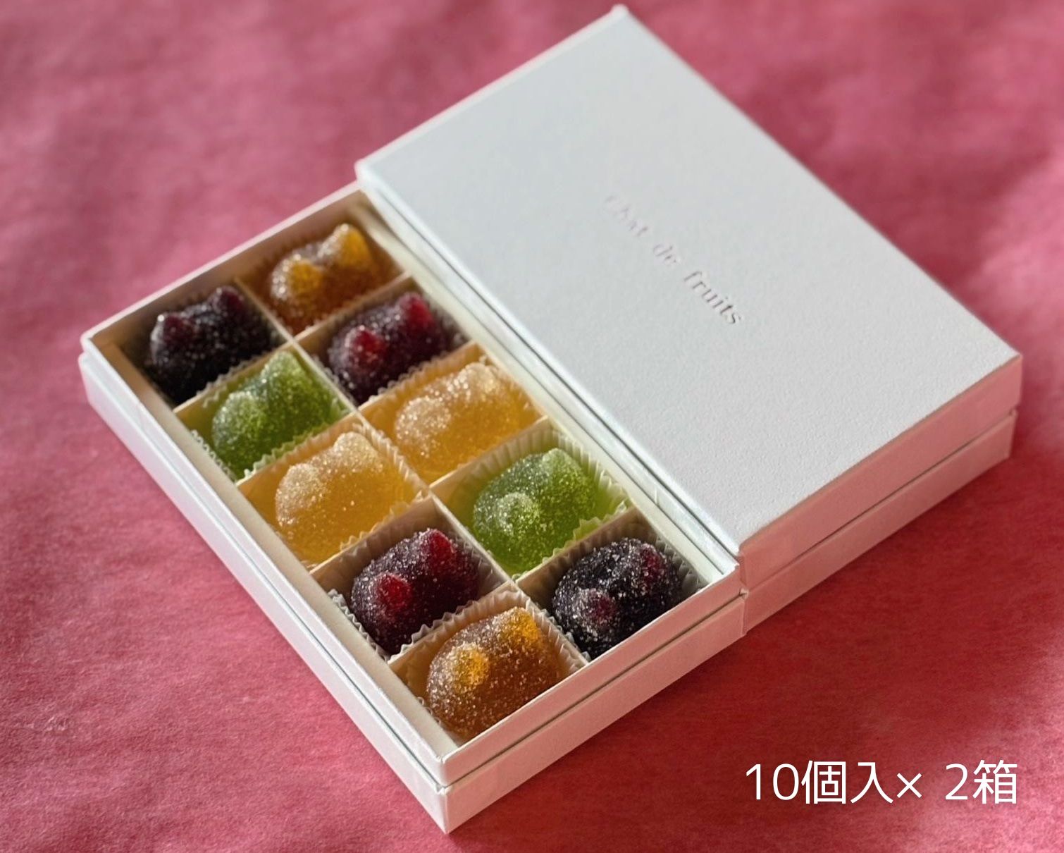 しょこら亭 シャ・ド・フリュイ（chat・do・fruits） 10個入×2セット お菓子 菓子 スイーツ 洋菓子 フランス伝統菓子 贈答 1Z39023