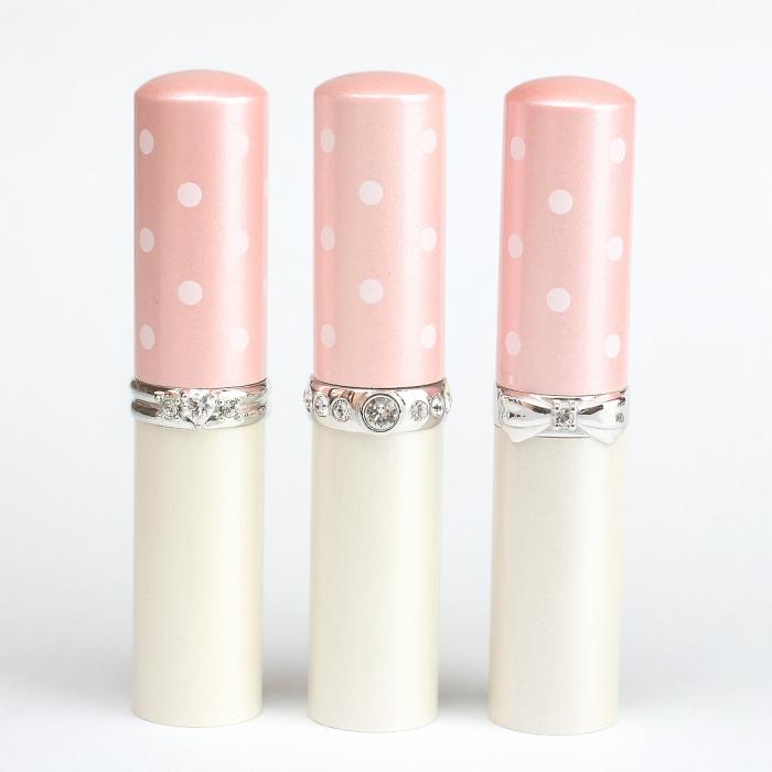 RUMI-name印鑑1本とピンクケースセット はんこ 判子 印鑑セット ギフト プレゼント 3M16031