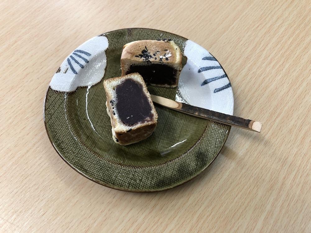 和菓子4品とブランデーケーキ2本のセット