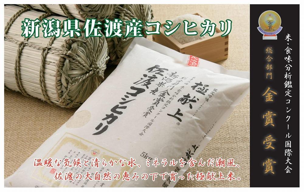 【令和7年産】20kg 新潟県佐渡産コシヒカリ20kg(5kg×4)