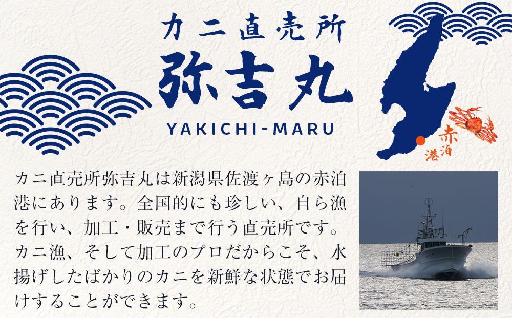 【2025年3月先行受付】『佐渡島から食卓へ』浜茹で紅ズワイガニむき身（500g/1ｐ）