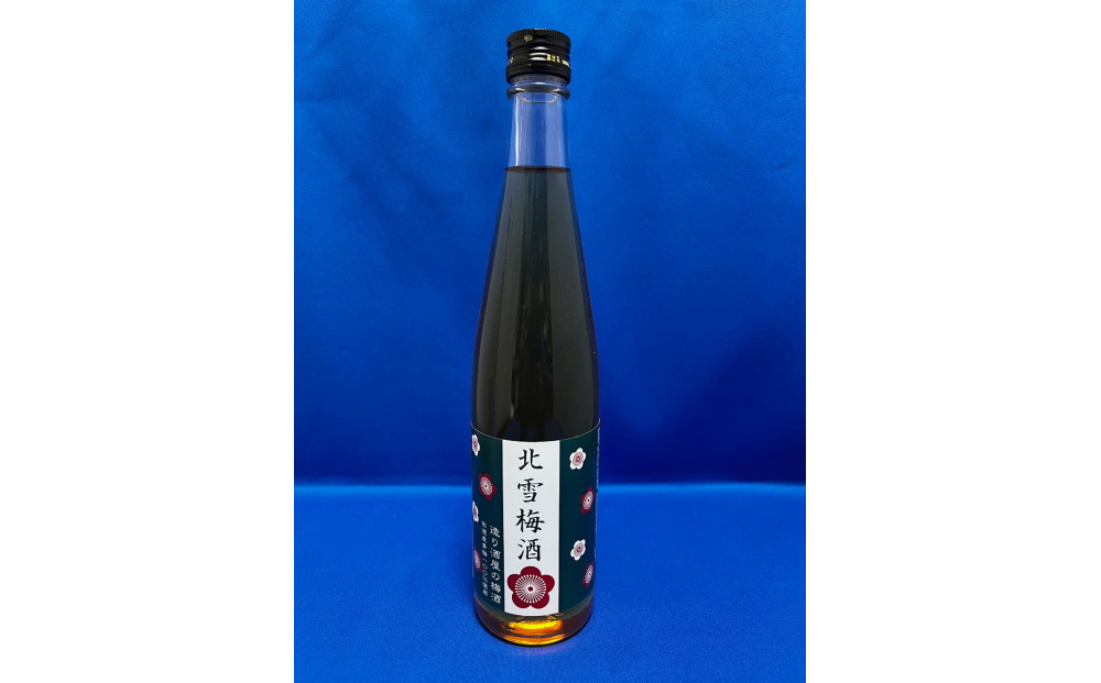 佐渡島から　北雪と真野鶴の梅酒　500ml 各1本