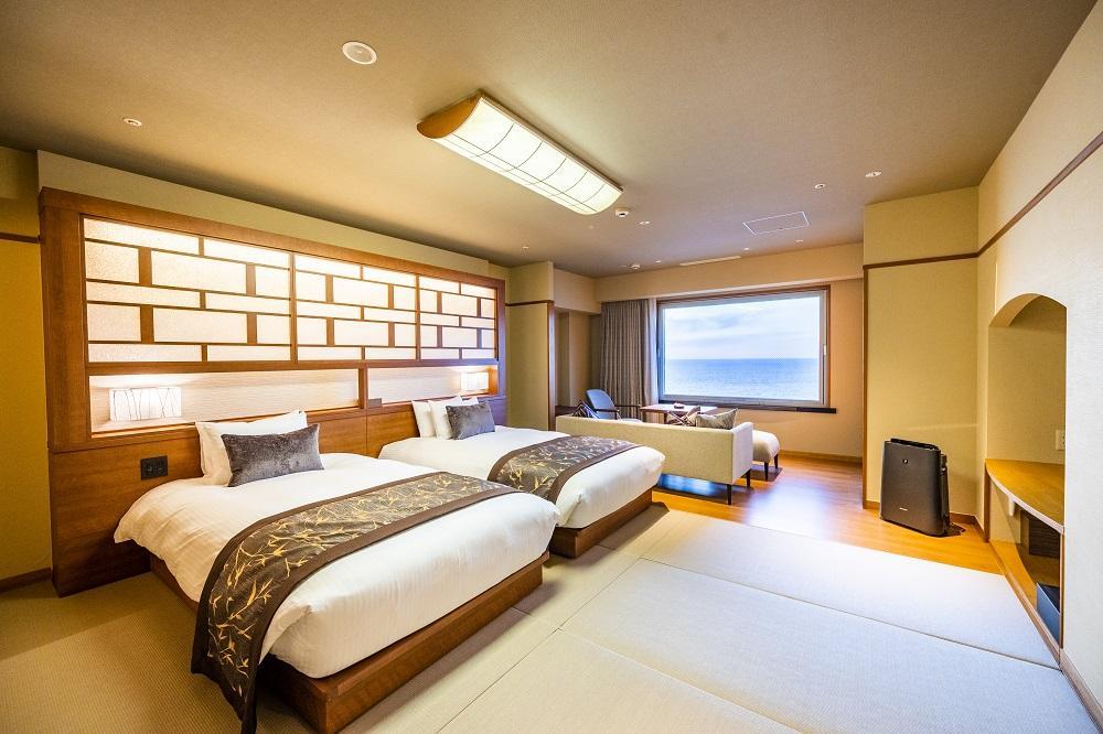 HOTEL OOSADO　日本海の絶景を堪能できるスーペリア和モダン 2名様利用ご宿泊券
