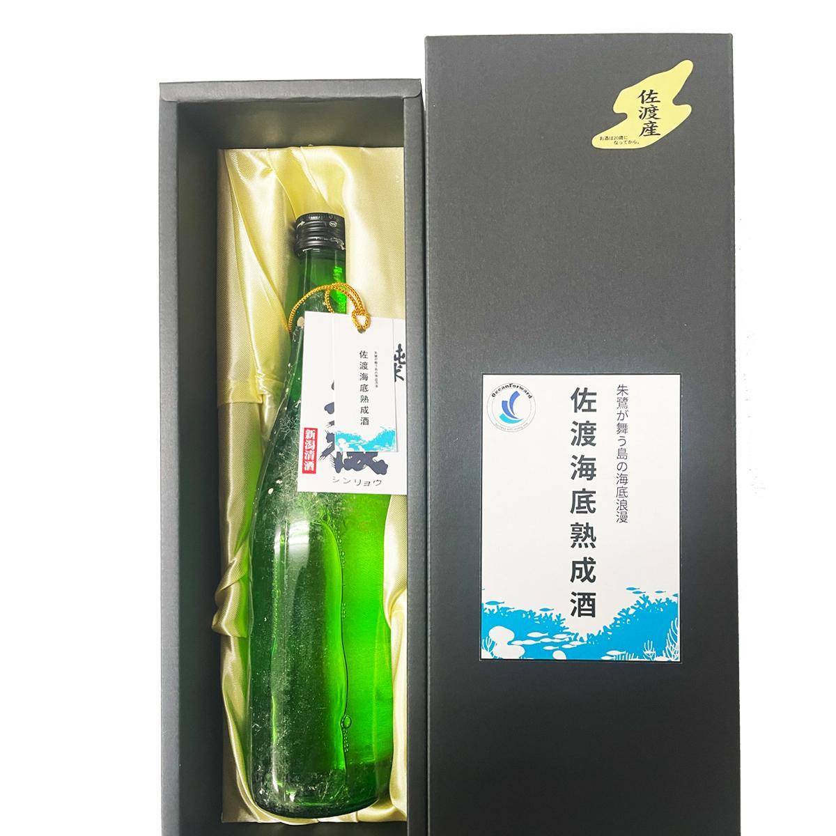 酒 日本酒 純米吟醸酒　佐渡 海底熟成酒 「真稜」720ml×1本