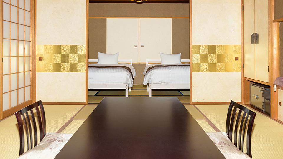 佐渡リゾートホテル吾妻 日本海に沈む夕陽と檜の客室露天風呂を備えた特別室銀波2連泊2名様利用ご宿泊券