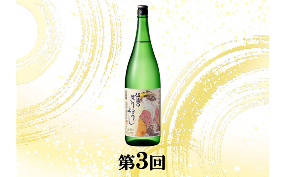【定期便】佐渡の酒3カ月連続お届けA