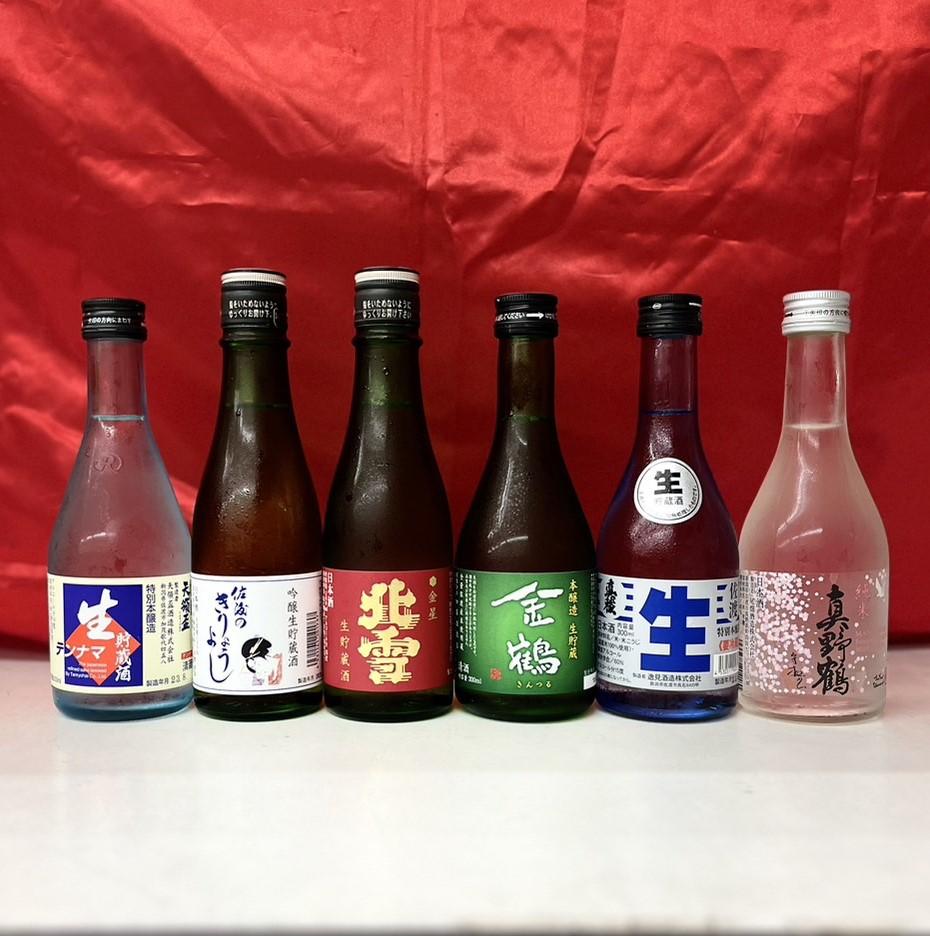 佐渡人気5蔵元飲み比べ（300ml×6本セット）