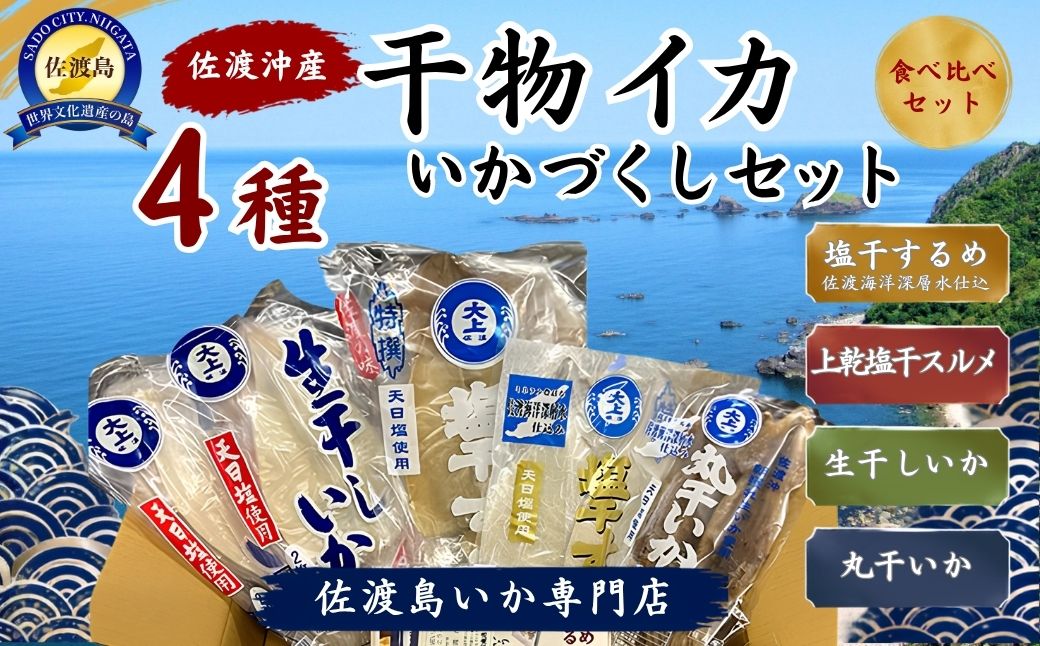佐渡島いか専門店　いかづくしセット2