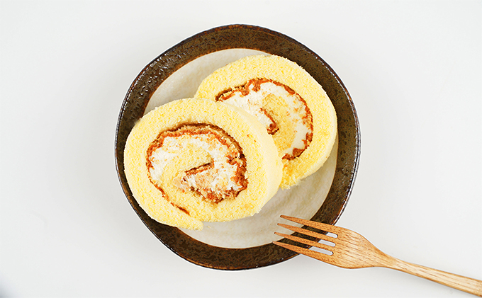 モッチリしっとり たわらやロール2本入り お菓子 スイーツ ロールケーキ 