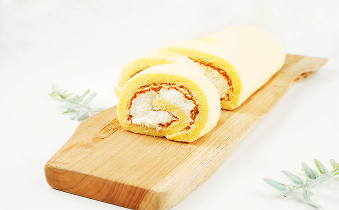 モッチリしっとり たわらやロール2本入り お菓子 スイーツ ロールケーキ 