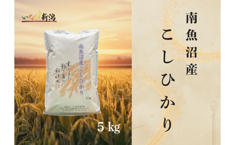 【令和8年産米新米予約】南魚沼産コシヒカリ 白米 5kg【2026年9月下旬より1ヶ月以内に順次発送予定】