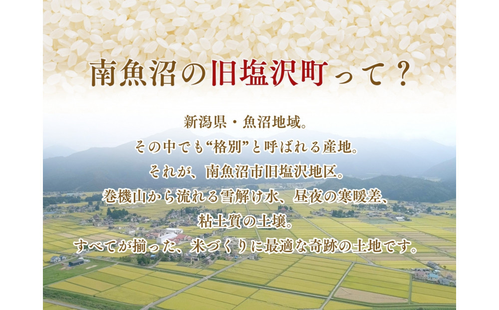 ã什å7幎床ç£ããå®æäŸ¿ãåéæ²Œãæ§å¡©æ²¢ãéå® ã³ã·ãã«ãªã5kgÃ6åãçœç±³