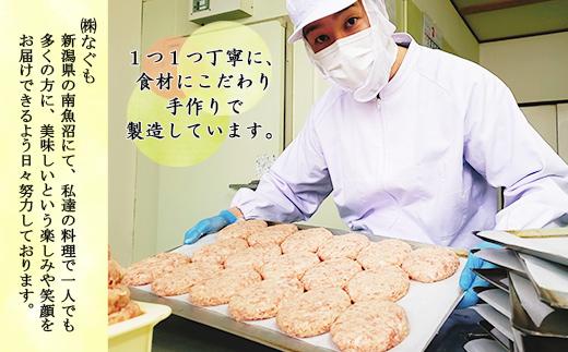 ES41 こだわり 手作り 自家製 煮込み ハンバーグ 新潟県 南魚沼市 170g×6個 約6人前