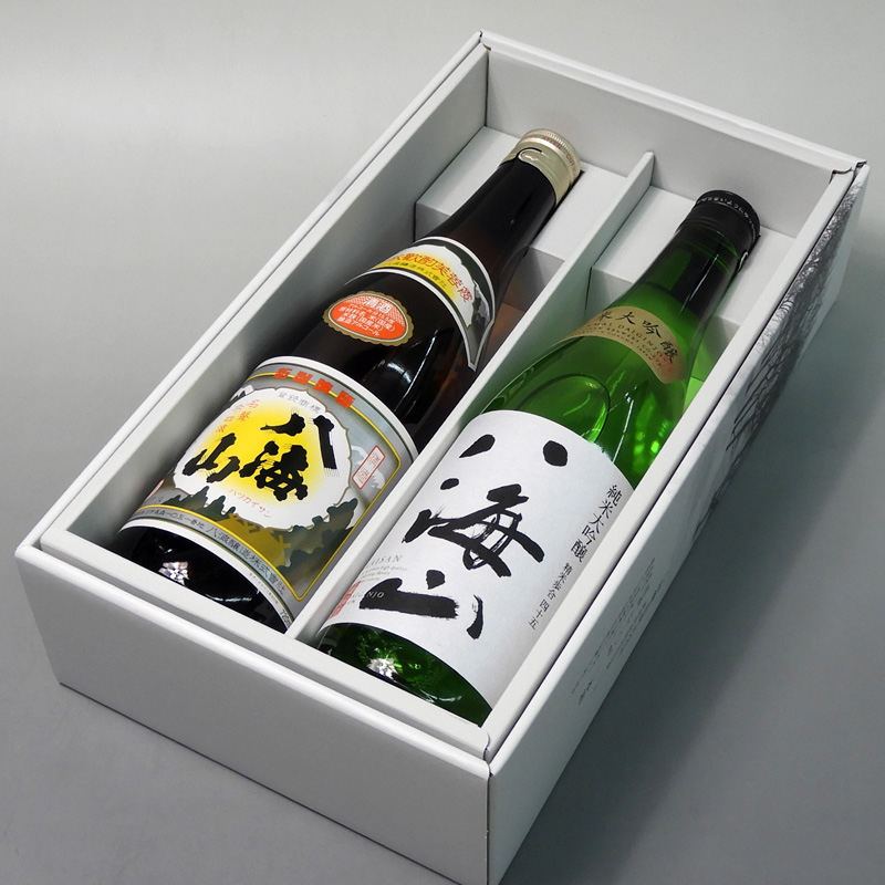 日本酒 八海山 清酒・純米大吟醸 720ml×2本セット