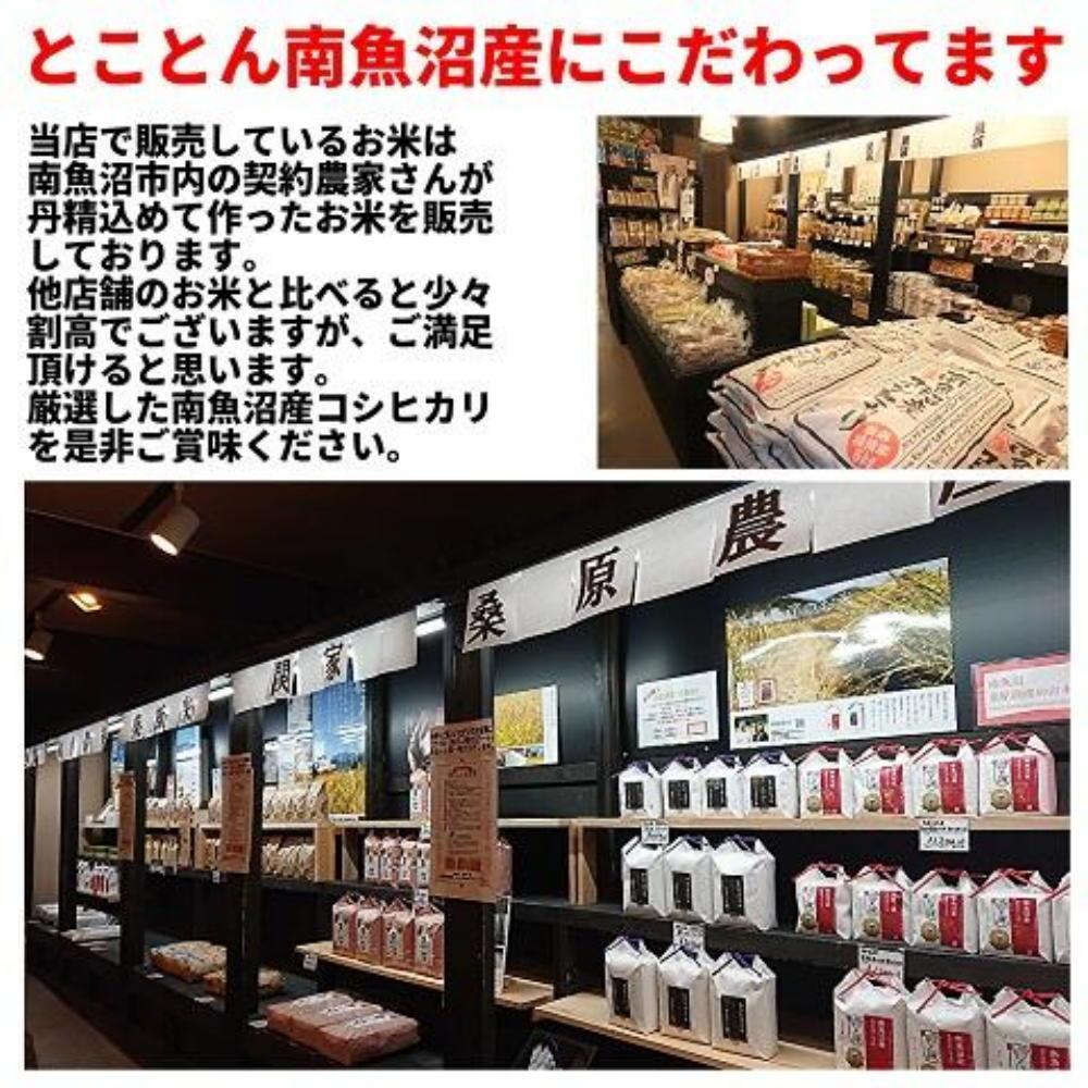 【令和6年産 】新潟県 南魚沼産 コシヒカリ お米 こしひかり 精米 白米 のし 贈り物  熨斗 贈答用 令和6年産 城内農産 特A地区米 4kg(2kg×2袋)