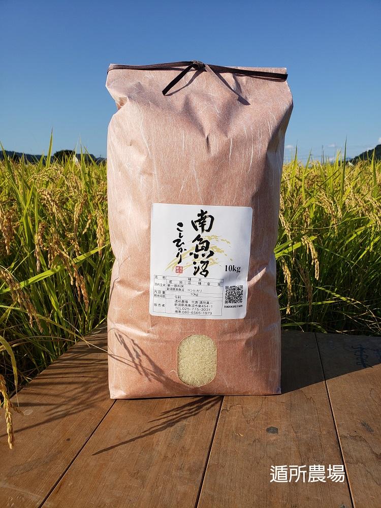 【令和8年産新米予約】南魚沼産コシヒカリ　白米１０ｋｇ【銘柄米 ブランド米 精米 こしひかり コシヒカリ 魚沼産 新潟米 産地直送 お米 米 こめ コメ ご飯 御飯 ごはん】【2026年10月中旬から1ヶ月以内に順次発送予定】