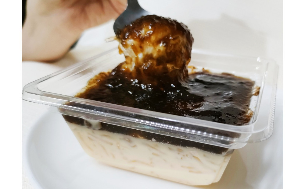 もずくカラメル海藻プリン８個セット