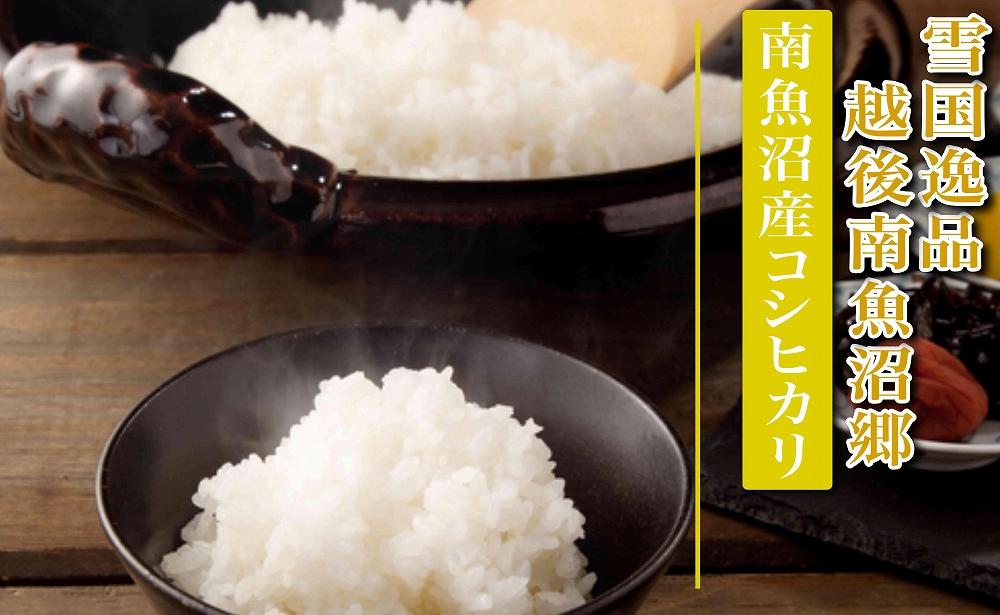 【新米予約・令和6年産】定期便 精米４Kg×全3回 越後南魚沼の里 南魚沼産コシヒカリ