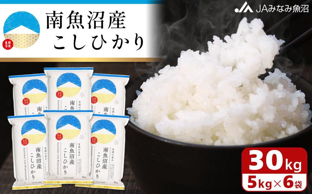 【令和7年産】南魚沼産こしひかり 精米 30kg 精米HACCP認定工場 特A獲得日本一産地 JAみなみ魚沼一番人気 高品質精米 雪国の恵み もっちり甘い 南魚沼産コシヒカリ