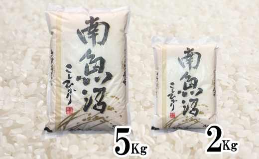 【令和7年産】【定期便】生産者限定 契約栽培  南魚沼しおざわ産コシヒカリ（5Kg×3ヶ月）