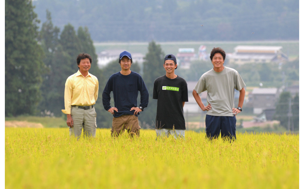 【頒布会】関智晴がつくる最高級 無農薬栽培米5kg×全3回 南魚沼産コシヒカリ