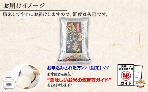 【新米発送】「無洗米」 令和6年産 新潟県 南魚沼産 コシヒカリ お米 2kg×2袋 計 4kg 精米済み（お米の美味しい炊き方ガイド付き） お米 こめ 白米 新米 こしひかり 食品 人気 おすすめ 送料無料 魚沼 南魚沼 南魚沼市 新潟県産 新潟県 精米 産直 産地直送 お取り寄せ