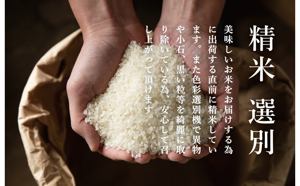 【頒布会】関智晴がつくる最高級 無農薬栽培米5kg×全3回 南魚沼産コシヒカリ