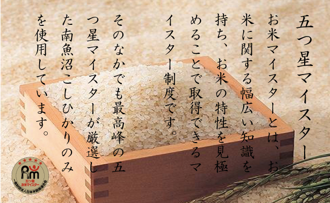 【頒布会】南魚沼産こしひかり無洗米5kg×全12回