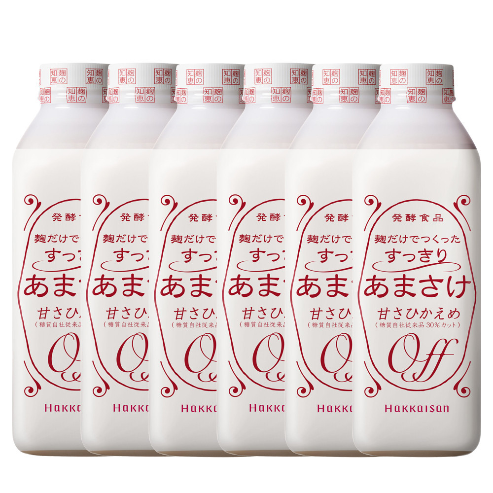 八海山 麹だけでつくったすっきりあまさけ 825g×6本