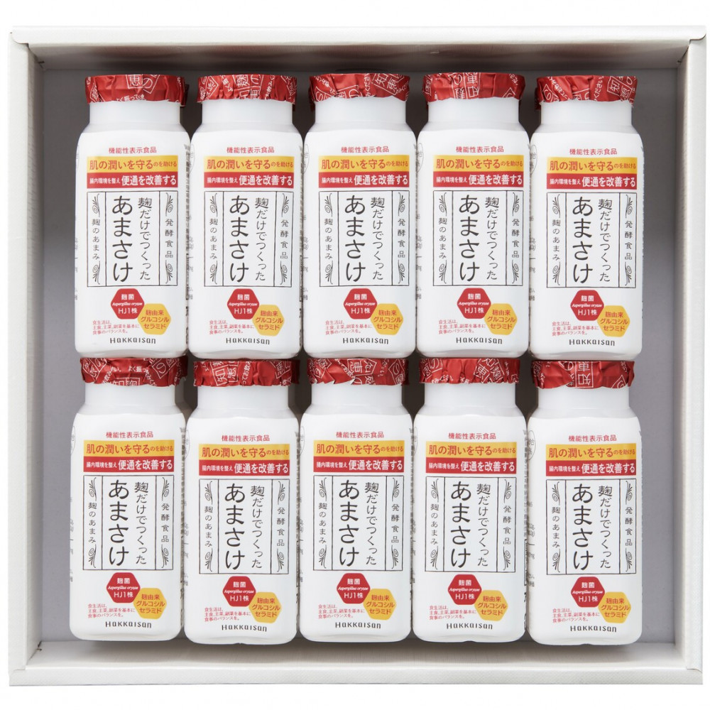 【定期便】八海山 麹だけでつくったあまさけ 118g 20本セット【6か月】