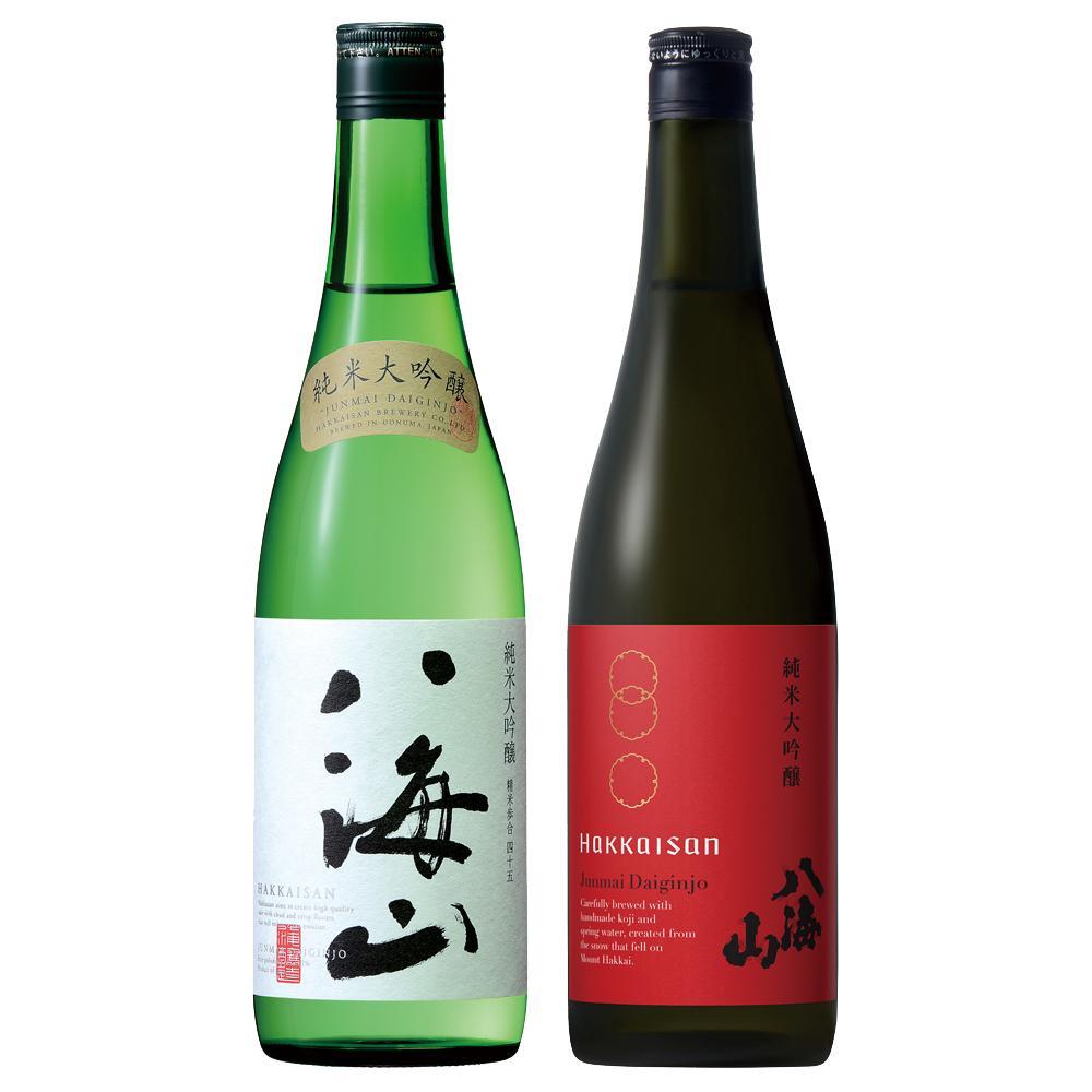 日本酒 八海山 純米大吟醸45%・純米大吟醸 時季限定 720ml×2本 限定品