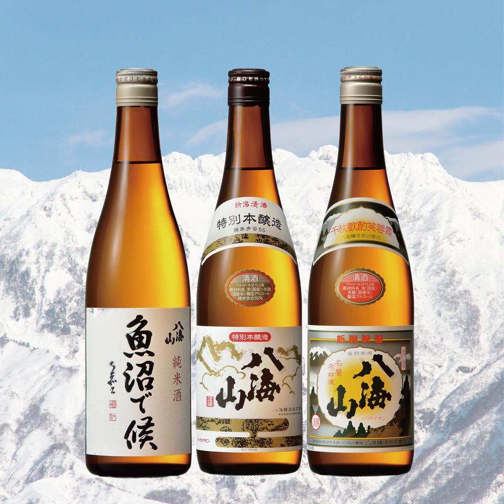 八海山 地元酒セット(720ml×3本)