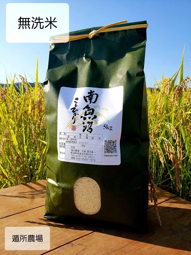 【令和8年産新米予約】南魚沼産コシヒカリ　無洗米５ｋｇ【2026年10月中旬から1ヶ月以内に順次発送予定】