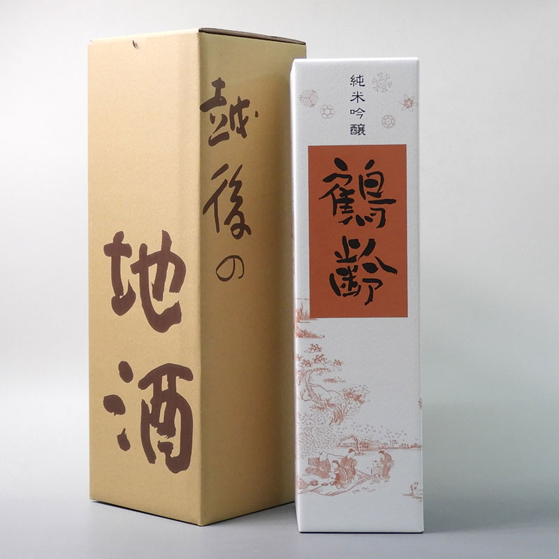 日本酒 青木酒造 鶴齢 純米吟醸 1800ml