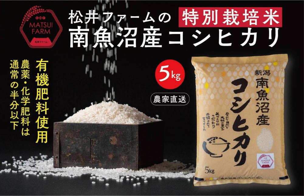 令和6年産【定期便】南魚沼産コシヒカリ~特別栽培米~（5ｋｇ×6回）