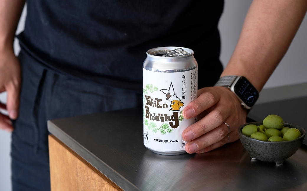 弥彦ブリューイング クラフトビール(発泡酒) 伊彌彦エール(缶・無濾過生)355ml×6本セット