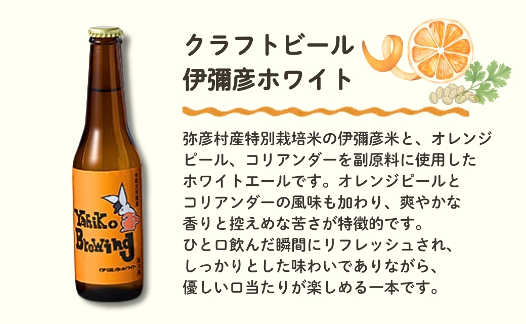 弥彦ブリューイング 4種飲み比べ12本セット クラフトビール(発泡酒)新潟県 弥彦村