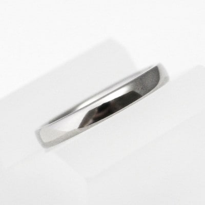純チタン甲丸リング(幅2.5mm)13号【1642905】